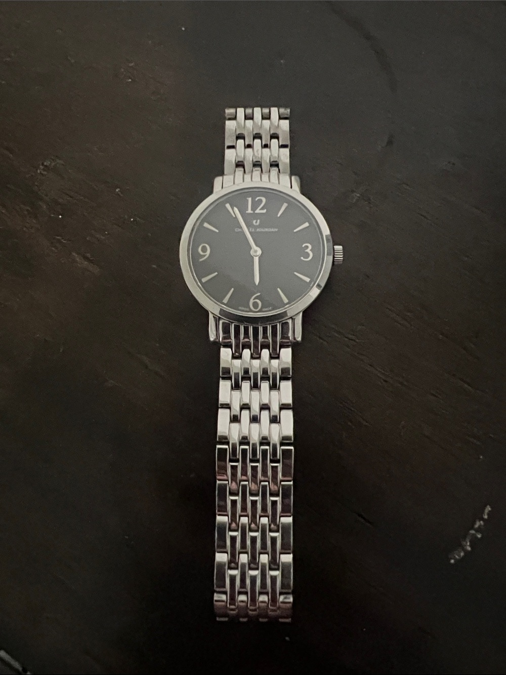Charles Jourdan Women’s Classic Silver Stainless Steel Dress Watch